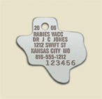 STAINLESS STEEL- #209 TEXAS